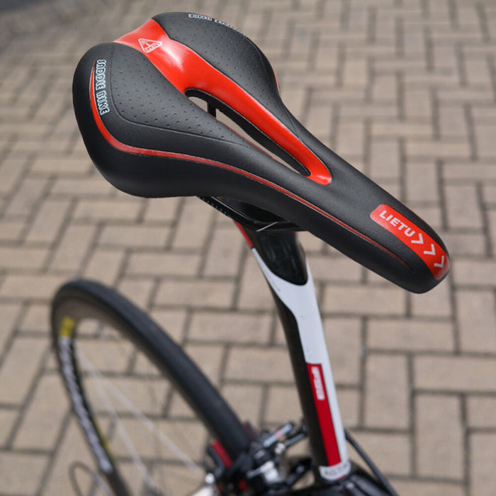 Bicycle Bike MTB Cycling Cushion Soft Seat Saddle  Soft Resist Shock