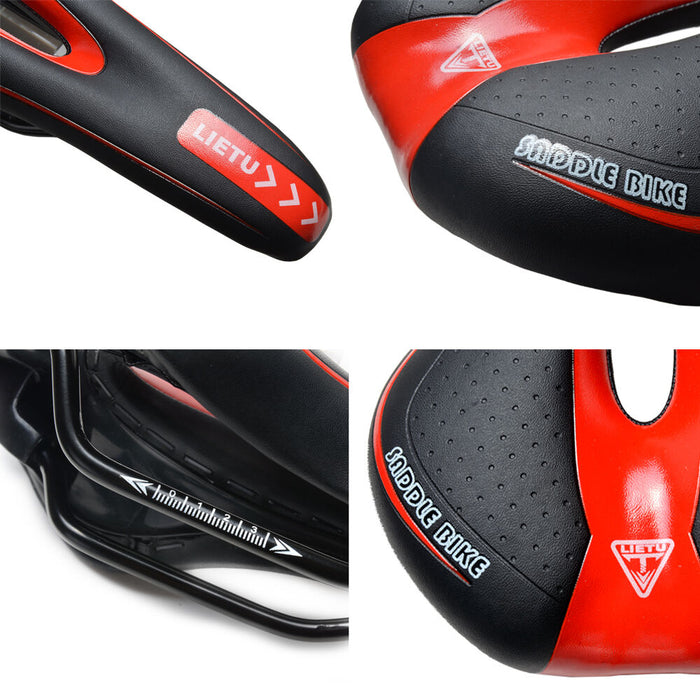 Bicycle Bike MTB Cycling Cushion Soft Seat Saddle  Soft Resist Shock