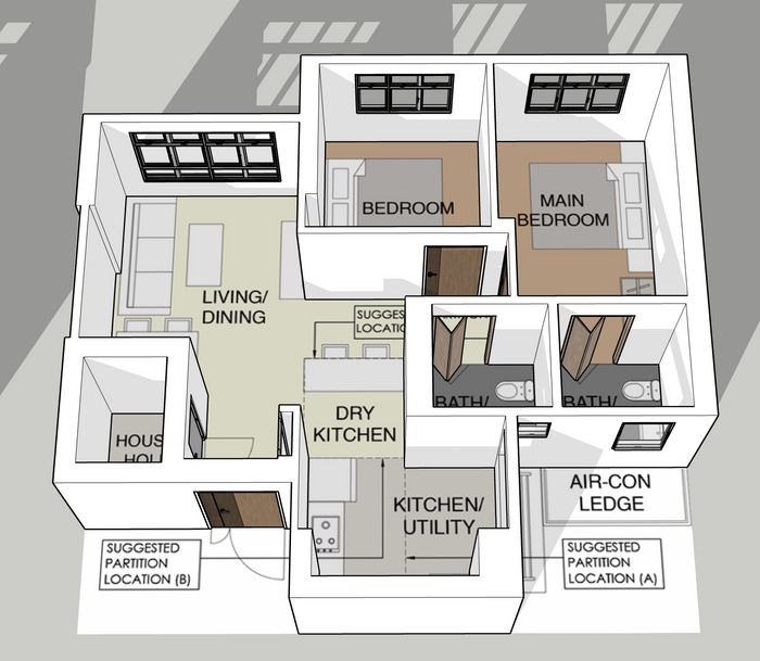 Bishan Towers 3-room
