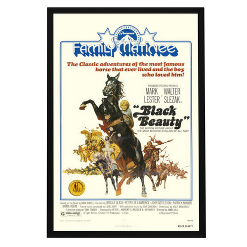 "Black Beauty" (1971) Framed Movie Poster