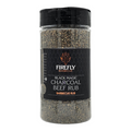 Firefly Black Magic Charcoal Beef Rub BBQ seasoning jar