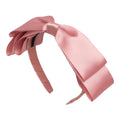 Blair Bow Rose Pink Satin Headband