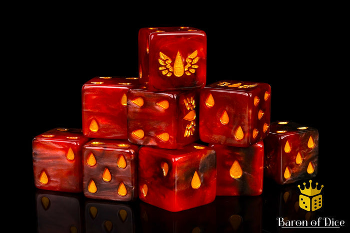 Blood Drop Dice