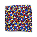 Bold Yellow Blue Red Abstract Unbranded Floral Scarf