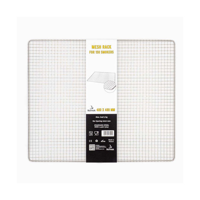 Stainless steel mesh rack for Borniak smoker, 150L capacity