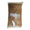 Close-up of chopped beechwood smoking chips