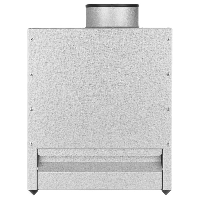 Stainless steel Borniak smoker accessory with ducting for home kitchen use