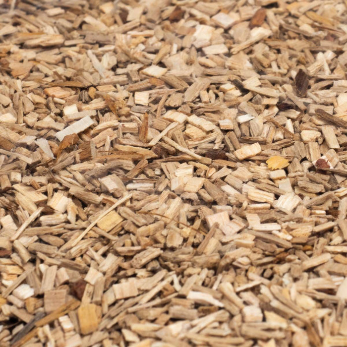 Close-up of wood chips for smoking in plastic bag