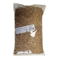 Borniak Oak Smoking Chips in a transparent bag with label