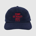 Brain Dead 2016 ‘Stamp Out Reality’ Mohair Hat In Navy