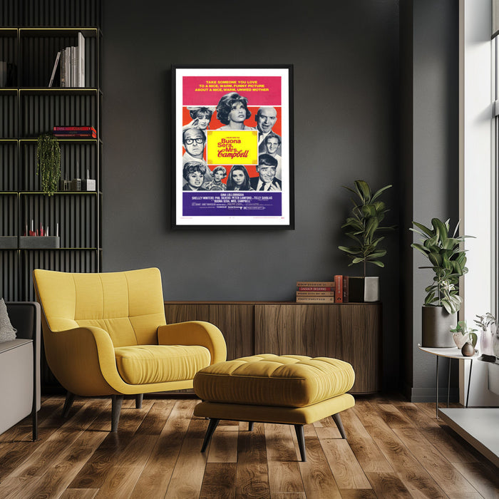 "Buona Sera, Mrs. Campbell" (1968) Framed Movie Poster