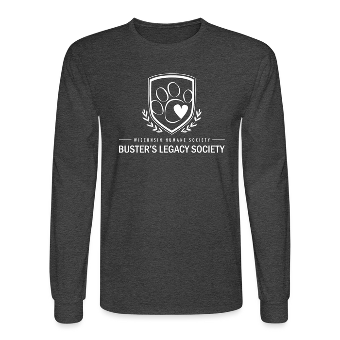 Buster's Legacy Society Classic Long Sleeve T-Shirt - heather black