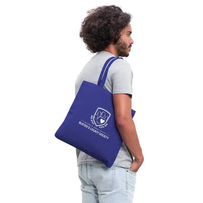 Buster's Legacy Society Tote Bag - royal blue