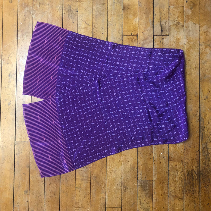 Calvin Klein Brand Purple Long Scarf