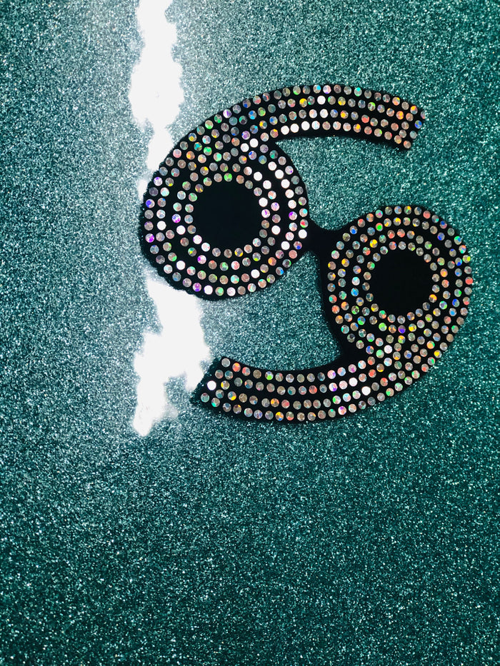 CANCER ZODIAC BLING PATCH