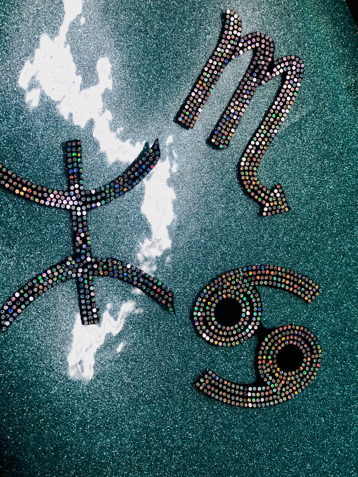 CANCER ZODIAC BLING PATCH