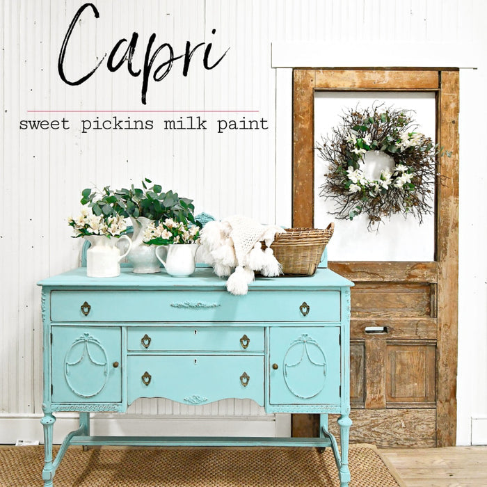 Sweet Pickins Capri Milk Paint - Food Safe, Non-Toxic & VOC Free