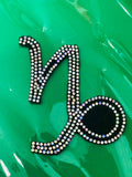 CAPRICORN ZODIAC BLING PATCH