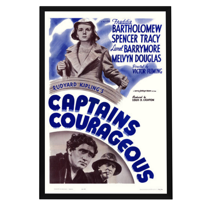 "Captains Courageous" (1937) Framed Movie Poster