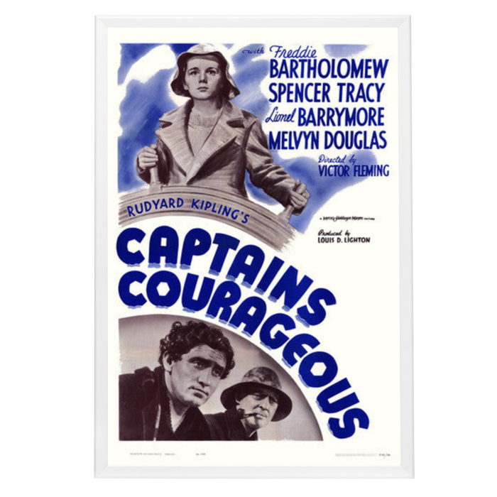 "Captains Courageous" (1937) Framed Movie Poster