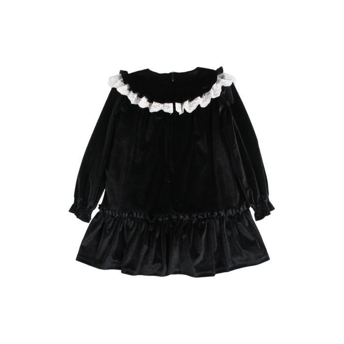 Carol Black Velvet Dress