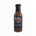 Carpe Diem Cherry Cola BBQ Sauce bottle with black cap
