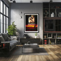 "Castaway" (1986) Framed Movie Poster