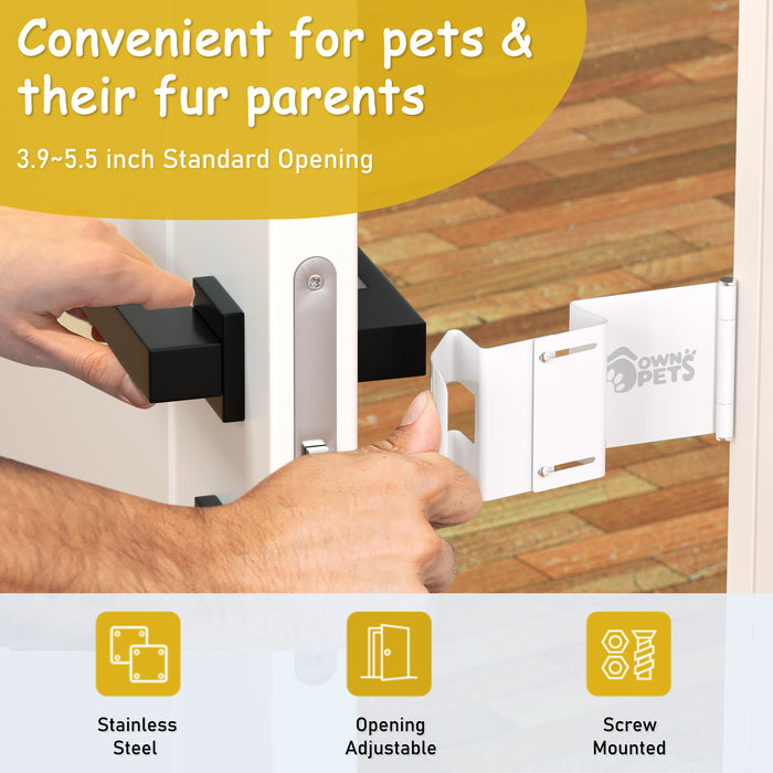 Cat Door Stopper Pet Door Latch Holder for Dogs