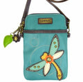 Cell Phone Xbody Turquoise Dragonfly