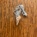 Cerith Sell Artisan Made Pendant Handcrafted Sea Shell Necklace 3/8in x 3/4in Mermaid Jewelry