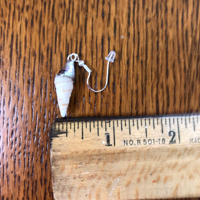 Cerith Shell Artisan Made Earrings Handcrafted Sea Shell Dangle Earrings