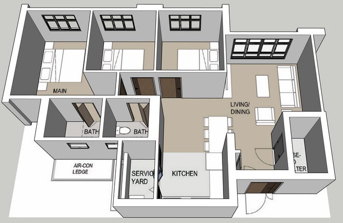 Chai Chee Green 4-room