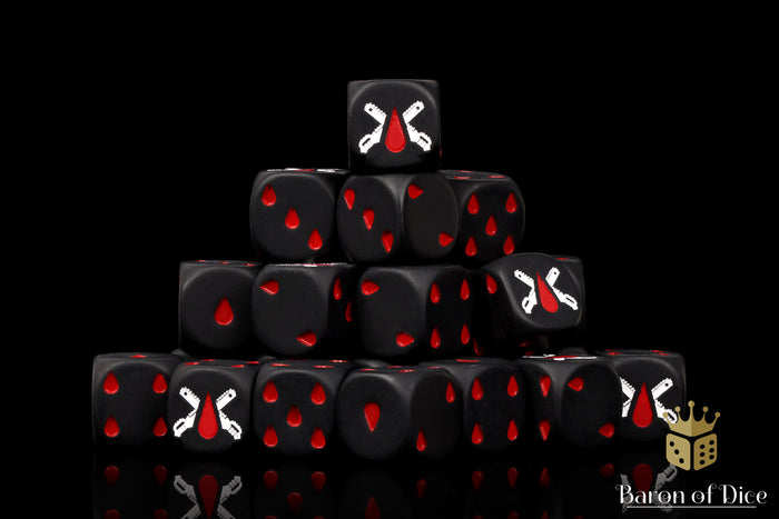 Chain Blades | Matte Black Dice