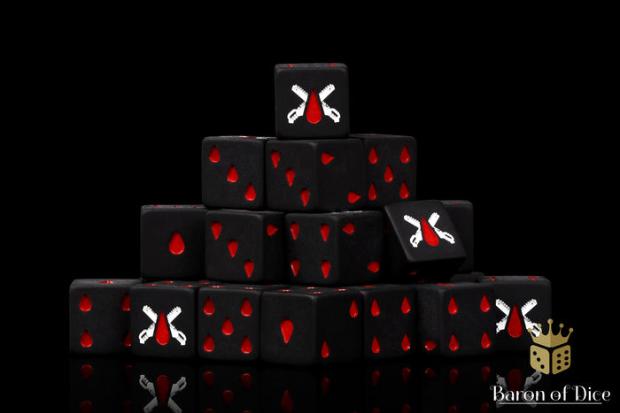 Chain Blades | Matte Black Dice