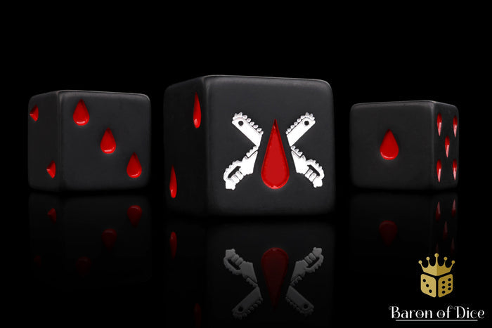 Chain Blades | Matte Black Dice