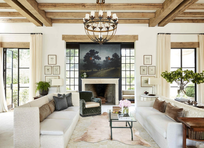 Champagne Cowhide Rug #B10495