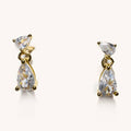 Charlie Gem Dangle Studs