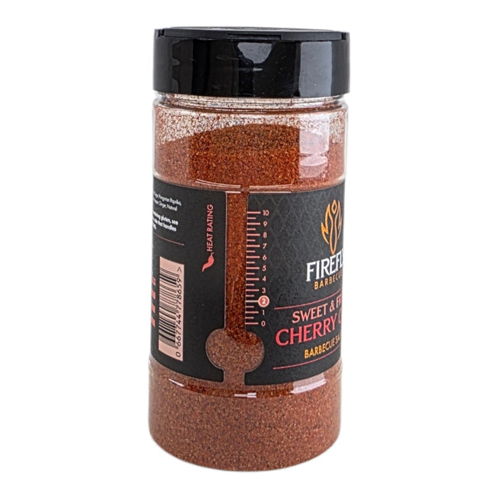 Black packaging bag for Cherry Cola BBQ Rub