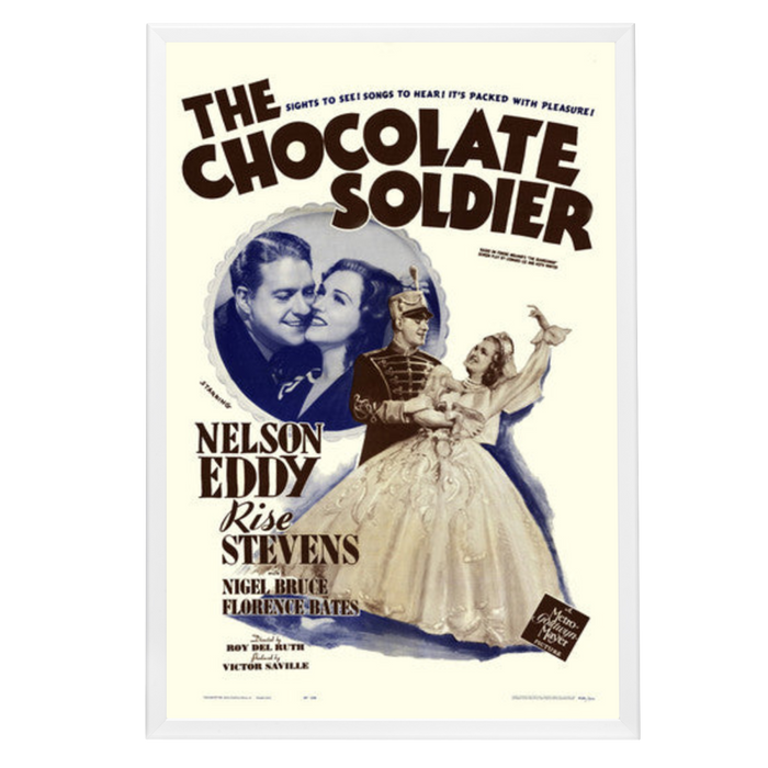 "Chocolate Soldier" (1941) Framed Movie Poster