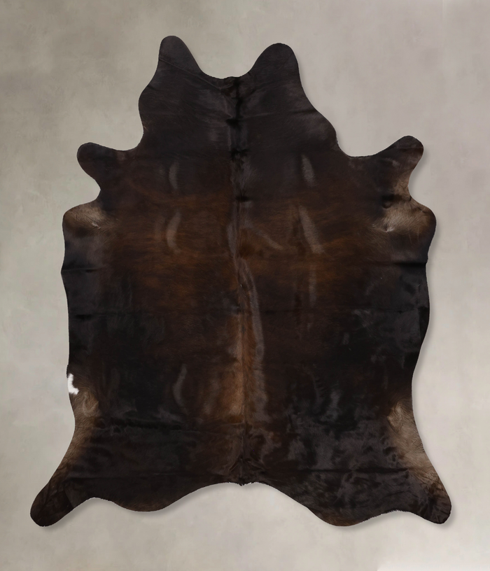 Chocolate Cowhide Rug #B10521