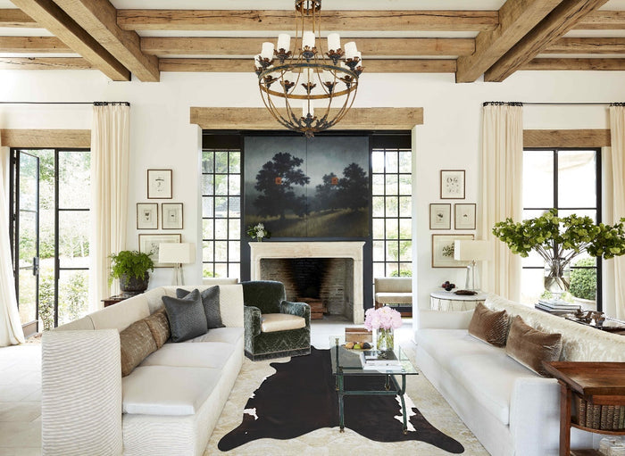 Chocolate Cowhide Rug #B10284