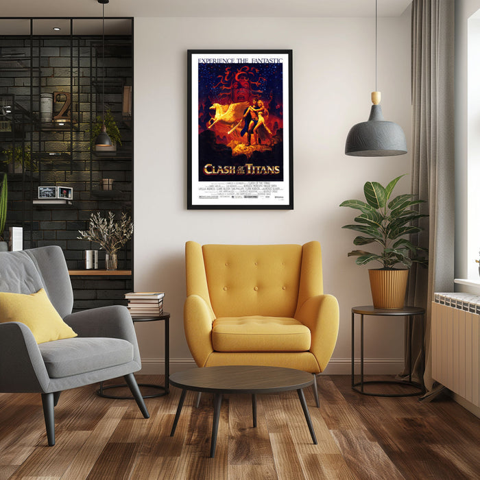 "Clash of the Titans" (1981) Framed Movie Poster