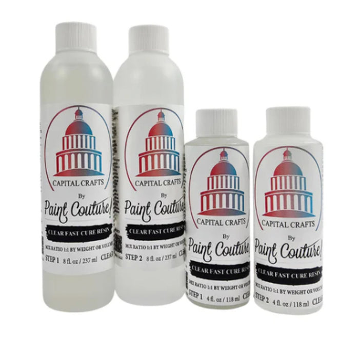Paint Couture Clear Fast Cure Resin - Crystal Clear Casting & Coating