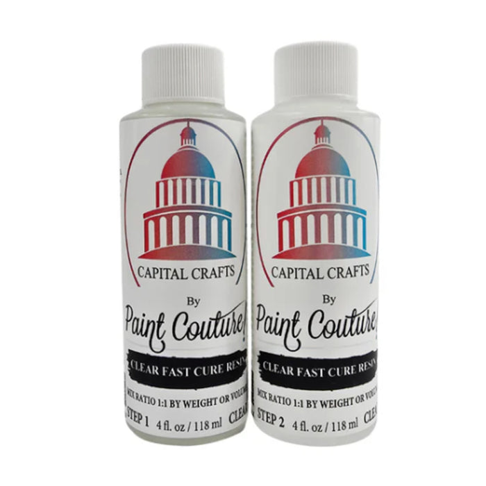 Paint Couture Clear Fast Cure Resin - Crystal Clear Casting & Coating