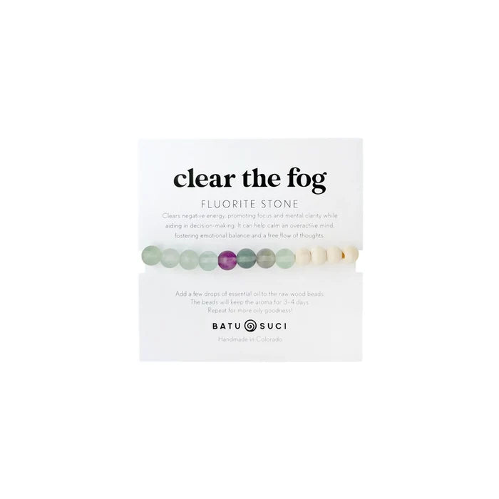 Clear the Fog Diffuser Bracelet