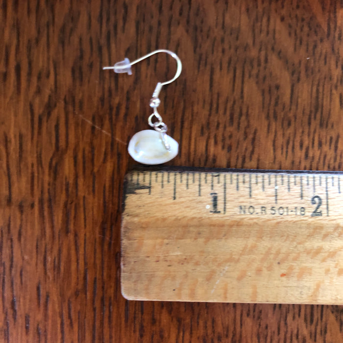 Cowry Artisan Made Earrings Handcrafted Sea Shell Dangle Earrings