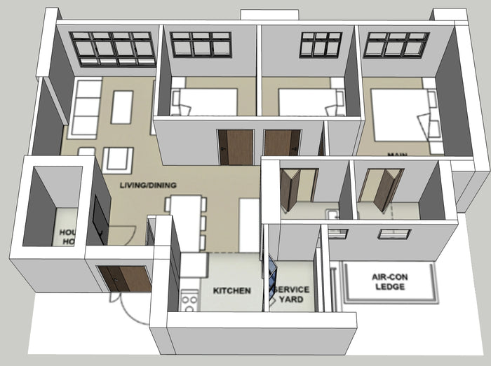 Crawford Heights 4-room