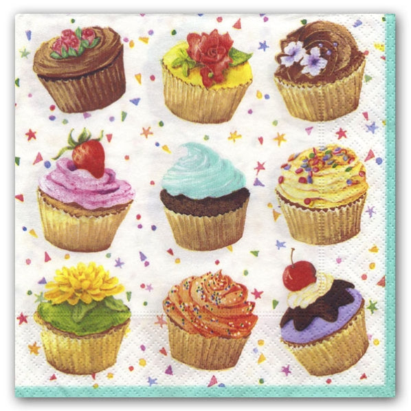 Cupcake Cocktail Napkins - RSVP Style