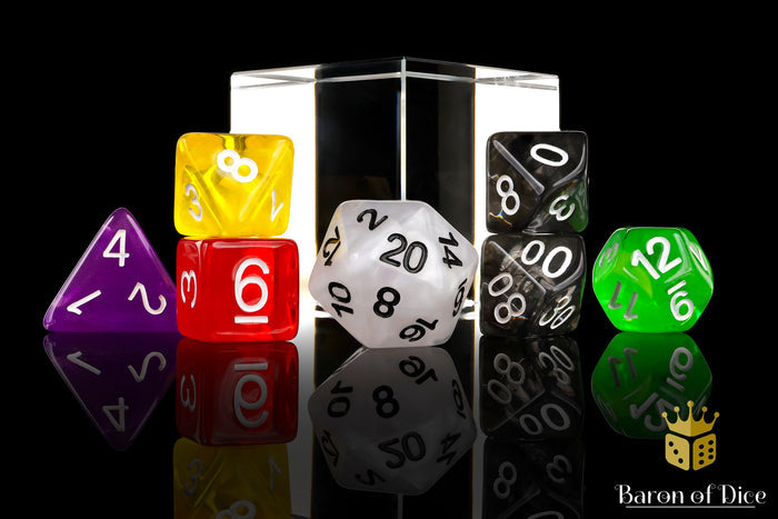 Cyber Combat RPG Dice Set