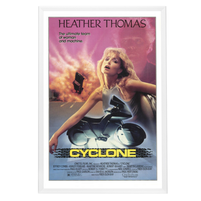 "Cyclone" (1987) Framed Movie Poster